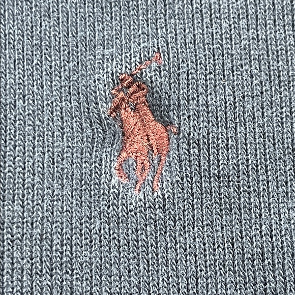 Polo by Ralph Lauren Navy Blue Zip Up Sweater - Picture 3 of 9